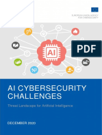 ENISA Report - Artificial Intelligence Cybersecurity Challenges PDF