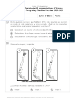 Prueba Transitoria Oa Imprescindibles 2o Basico Historia Geografia y Ciencias Sociales