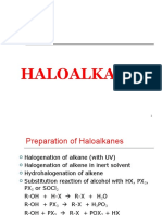 Haloalkanes