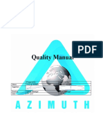 AZI-QD-01 Quality Manual