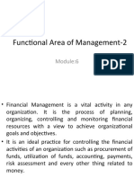Functional Area of Management-2