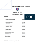 Uganda Christian Univeristy, Mukono: Faculty of Law