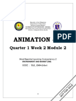 Animation - 11: Quarter 1 Week 2 Module 2