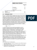 Unit 2 Power Series Solutions: Structure Page No