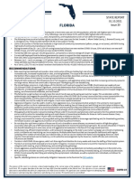 White House Coronavirus Task Force Report On Florida (1/10/21)