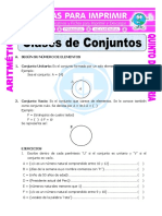 Clases de Conjuntos para Quinto de Primaria PDF