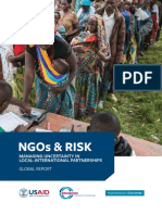 Ngos & Risk: Managing Uncertainty in Local-International Partnerships