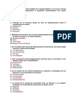 Banco de Preguntas PP. Fármaco Modificado