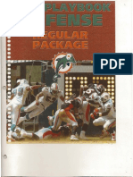 2006 Miami Dolphins Defensive Playbook (Regular Package)