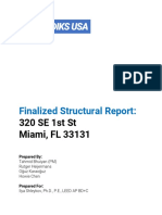 Structural Design Project Report - One Biscayne Square