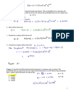 Example 3: Consider The Following Binomial Experiment. If The Probability That A Marriage Will