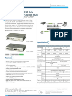 USB-to - Serial RS-232 Hub USB-to - Serial RS-422/485 Hub: UC2322/UC2324/UC4852/UC4854