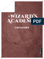 WA Grimoire Rule Book