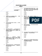 Adjective Clauses