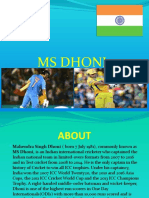 MS Dhoni