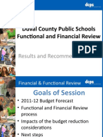 DCPS Functional and Financial Review