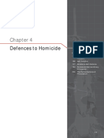 Defences To Homicide