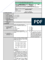 Science Lesson Plan: Rubrics On Assessing The Performance of Group Activity