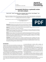 Oral Antibiotics For Neonatal Infections: A Systematic Review and Meta-Analysis