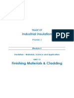 Finishing Materials & Cladding: Industrial Insulation