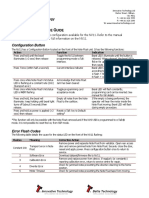 NV11 Q R G: Configuration Button