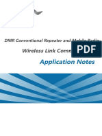 DMR Conventional Repeater - Mobile Radio - Wireless Link Communication - Application Notes - R1.0 - Conectando 2 Repetidoras Atravez de RF