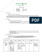 Course Syllabus Course Code: Descriptive Title: Credit Units: 2 Time Allotment: Pre - Requisites