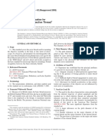 Microscope Objective Thread: Standard Specification For