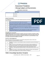 BSBFIM501 Assessment Templates V2.0620