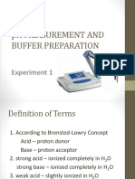 Expt 1 PH Measurement