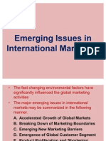 Emerging Issues in International Marketing-17.02