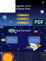 Jugando Con El Sistema Solar