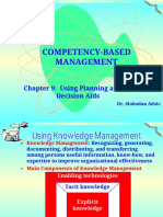 Competency-Based Management: Chapter 9: Using Planning and Decision Aids