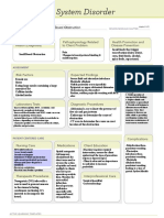 Small Bowel Obstruction System - Disorder