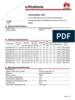 MW - ANTENA - UHP-M 0.3m Dual Polarization Compact Class3 Antenna