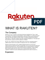What Is Rakuten?: The Company