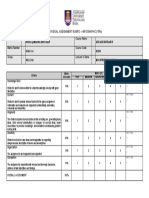 Individual Assignment Rubric - Infographic (15%) : Name Course Name Matrix Number Course Code Group Lecturer's Name