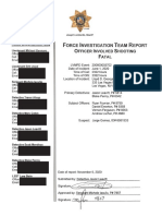 LVMPD Report On Jorge Gomez Shooting