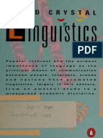 Linguistics, Second Edition - David Crystal