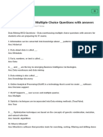 Data Mining MCQ Multiple Choice Questions With Answers: Eguardian