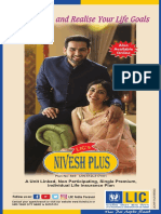 LIC Nivesh-Plus - Brochure - 9-Inch-X-8-Inch