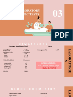 Rational Laboratory and Diagnostic Tests