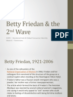 Reading Betty Friedan's "The Feminine Mystique"