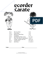 Recorder Karate STUDENT 1