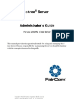 C-Tree Server: Administrator's Guide