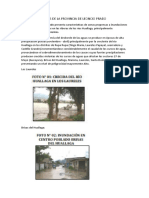 Riesgos de Desastres Naturales de La Provincia de Leoncio Prado