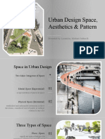 Urban Design Space, Aesthetics & Pattern