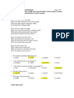 Exam Review Reading Comp. 2 Answers