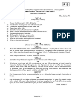 15A01510 Fluid Mechanics & Hydraulic Machines