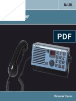 SAILOR VHF - Operations Manual